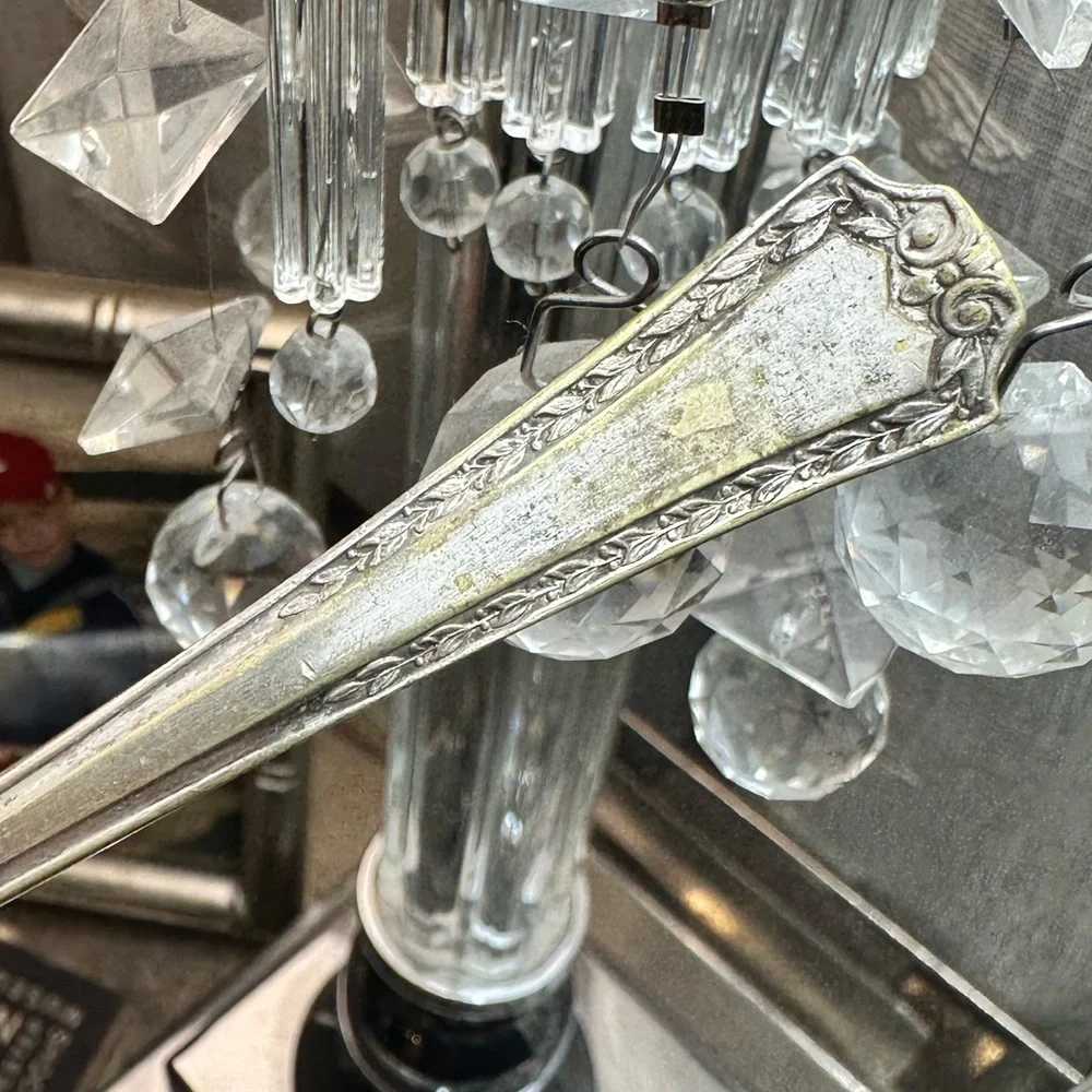 Vintage Sheffield Cocktail / Pickle / Olive Fork.